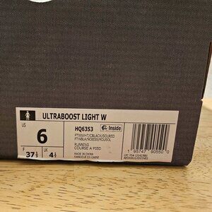 Adidas Ultraboost Light Sneakers Women's Size 6